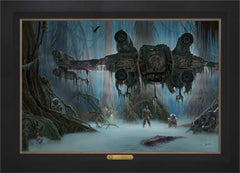 Do. Or do not. There is no try. Wall Art by Thomas Kinkade Studios Estate Edition Canvas 24" x 36" Modern Black