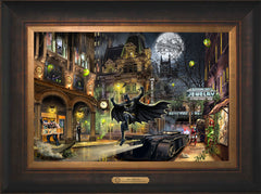 Batman™ Gotham City™ Wall Art by Thomas Kinkade Studios Estate Edition Canvas 12" x 18" Estate Bronze