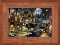 Batman™ Gotham City™ Wall Art by Thomas Kinkade Studios Standard Number Canvas 18" x 27" Rustic Andalucian