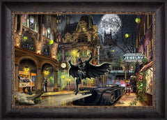 Batman™ Gotham City™ Wall Art by Thomas Kinkade Studios Standard Number Canvas 18" x 27" Cabernet