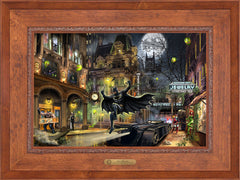 Batman™ Gotham City™ Wall Art by Thomas Kinkade Studios Estate Edition Canvas 18" x 27" Rustic Andalucian