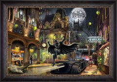 Batman™ Gotham City™ Wall Art by Thomas Kinkade Studios Standard Number Canvas 24" x 36" Cabernet