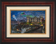 Wayne Manor ™ Wall Art by Thomas Kinkade Studios Standard Number Canvas 12" x 18" Gallery Burl