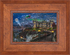 Wayne Manor ™ Wall Art by Thomas Kinkade Studios Standard Number Canvas 12" x 18" Rustic Andalucian