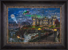 Wayne Manor ™ Wall Art by Thomas Kinkade Studios Standard Number Canvas 12" x 18" Cabernet