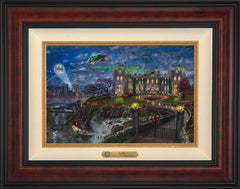Wayne Manor ™ Wall Art by Thomas Kinkade Studios Estate Edition Canvas 12" x 18" Gallery Burl