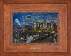 Wayne Manor ™ Wall Art by Thomas Kinkade Studios Estate Edition Canvas 12" x 18" Rustic Andalucian
