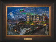 Wayne Manor ™ Wall Art by Thomas Kinkade Studios Estate Edition Canvas 12" x 18" Estate Bronze