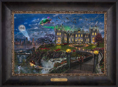 Wayne Manor ™ Wall Art by Thomas Kinkade Studios Estate Edition Canvas 12" x 18" Cabernet