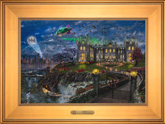 Wayne Manor ™ Wall Art by Thomas Kinkade Studios Estate Edition Canvas 12" x 18" Gallery Gold