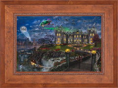 Wayne Manor ™ Wall Art by Thomas Kinkade Studios Standard Number Canvas 18" x 27" Rustic Andalucian