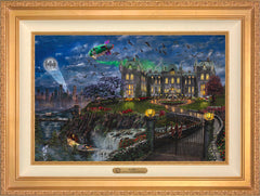 Wayne Manor ™ Wall Art by Thomas Kinkade Studios Estate Edition Canvas 18" x 27" Antique Gold