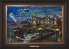 Wayne Manor ™ Wall Art by Thomas Kinkade Studios Estate Edition Canvas 18" x 27" Estate Bronze