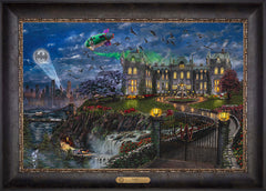Wayne Manor ™ Wall Art by Thomas Kinkade Studios Estate Edition Canvas 18" x 27" Cabernet