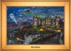 Wayne Manor ™ Wall Art by Thomas Kinkade Studios Estate Edition Canvas 18" x 27" Gallery Gold