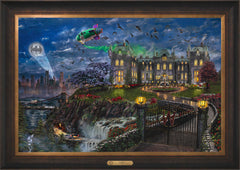 Wayne Manor ™ Wall Art by Thomas Kinkade Studios Estate Edition Canvas 24" x 36" Estate Bronze