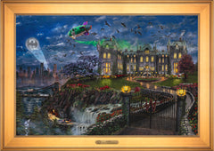 Wayne Manor ™ Wall Art by Thomas Kinkade Studios Estate Edition Canvas 24" x 36" Gallery Gold