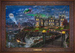 Wayne Manor ™ Wall Art by Thomas Kinkade Studios Estate Edition Canvas 24" x 36" Gallery Bronze