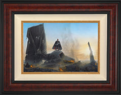 The Mandalorian ™ - Undeterred Wall Art by Thomas Kinkade Studios Standard Number Canvas 12" x 18" Gallery Burl