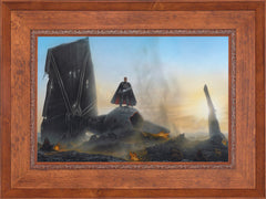The Mandalorian ™ - Undeterred Wall Art by Thomas Kinkade Studios Standard Number Canvas 18" x 27" Rustic Andalucian