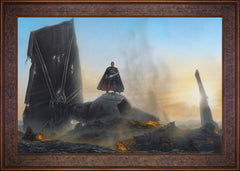 The Mandalorian ™ - Undeterred Wall Art by Thomas Kinkade Studios Standard Number Canvas 24" x 36" Gallery Bronze