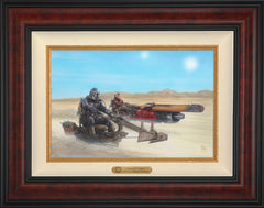 The Mandalorian ™ - The Marshal Wall Art by Thomas Kinkade Studios Estate Edition Canvas 12" x 18" Gallery Burl