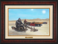 The Mandalorian ™ - The Marshal Wall Art by Thomas Kinkade Studios Estate Edition Canvas 18" x 27" Gallery Burl