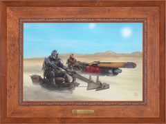 The Mandalorian ™ - The Marshal Wall Art by Thomas Kinkade Studios Estate Edition Canvas 18" x 27" Rustic Andalucian