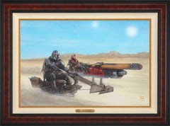 The Mandalorian ™ - The Marshal Wall Art by Thomas Kinkade Studios Estate Edition Canvas 24" x 36" Gallery Burl