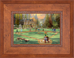 X-Men Wall Art by Thomas Kinkade Studios Standard Number Canvas 12" x 18" Rustic Andalucian