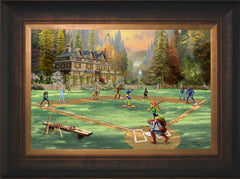 X-Men Wall Art by Thomas Kinkade Studios Standard Number Canvas 12" x 18" Estate Bronze