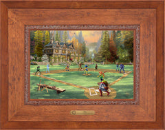 X-Men Wall Art by Thomas Kinkade Studios Estate Edition Canvas 12" x 18" Rustic Andalucian