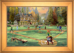 X-Men Wall Art by Thomas Kinkade Studios Standard Number Canvas 18" x 27" Gallery Gold