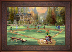 X-Men Wall Art by Thomas Kinkade Studios Standard Number Canvas 18" x 27" Gallery Bronze