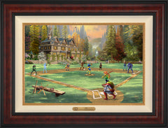 X-Men Wall Art by Thomas Kinkade Studios Estate Edition Canvas 18" x 27" Gallery Burl