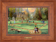 X-Men Wall Art by Thomas Kinkade Studios Estate Edition Canvas 18" x 27" Rustic Andalucian