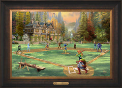 X-Men Wall Art by Thomas Kinkade Studios Estate Edition Canvas 18" x 27" Estate Bronze