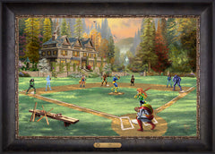 X-Men Wall Art by Thomas Kinkade Studios Estate Edition Canvas 18" x 27" Cabernet