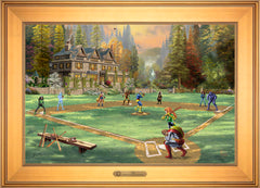 X-Men Wall Art by Thomas Kinkade Studios Estate Edition Canvas 18" x 27" Gallery Gold