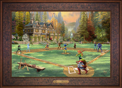X-Men Wall Art by Thomas Kinkade Studios Estate Edition Canvas 18" x 27" Gallery Bronze