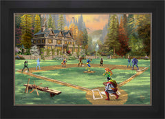 X-Men Wall Art by Thomas Kinkade Studios Standard Number Canvas 24" x 36" Modern Black