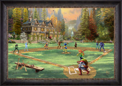 X-Men Wall Art by Thomas Kinkade Studios Standard Number Canvas 24" x 36" Cabernet