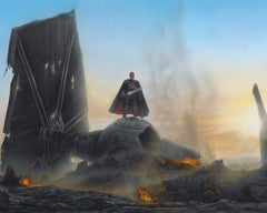 The Mandalorian ™ - Undeterred Wall Art by Thomas Kinkade Studios Canvas Gallery Wrap 24" x 30" Unframed