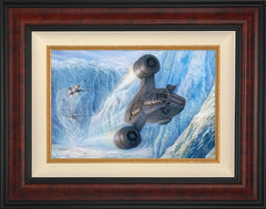 The Mandalorian™ - Cold Pursuit Wall Art by Thomas Kinkade Studios Standard Number Canvas 12" x 18" Gallery Burl