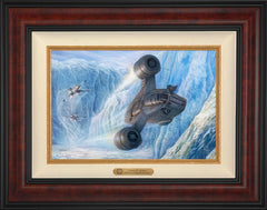 The Mandalorian™ - Cold Pursuit Wall Art by Thomas Kinkade Studios Estate Edition Canvas 12" x 18" Gallery Burl