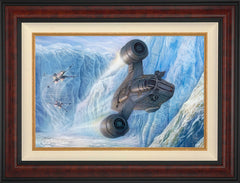 The Mandalorian™ - Cold Pursuit Wall Art by Thomas Kinkade Studios Standard Number Canvas 18" x 27" Gallery Burl