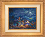 The Three Wisemen Wall Art by Zac Kinkade Standard Number Canvas 12" x 16" Antique Gold