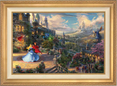 Disney Sleeping Beauty Dancing in the Enchanted Light Wall Art by Thomas Kinkade Studios Canvas Gallery Wrap 24" x 30" Unframed