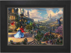 Disney Sleeping Beauty Dancing in the Enchanted Light Wall Art by Thomas Kinkade Studios Canvas Gallery Wrap 24" x 30" Unframed