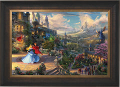 Disney Sleeping Beauty Dancing in the Enchanted Light Wall Art by Thomas Kinkade Studios Canvas Gallery Wrap 24" x 30" Unframed